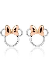 delightful tiny Disney Minnie Mouse childrens stud earrings